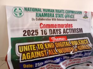 *NHRC Sounds Alarm on Digital Violence Against Women, Calls for Sensitization*

The National Human Rights Commission (NHRC) has expressed concern over the rising cases of digital violence against women in Nigeria, describing it as a "reoccurring decimal" in the country. The commission made this known during a roundtable discussion in Anambra State, which brought together stakeholders to discuss ways to curb the menace.

Assistant State Coordinator of NHRC, Anambra State, Uzor Agatha Chibuogwu, identified cyber bullying, emotional blackmail, and blackmail as some of the forms of digital violence against women. She emphasized that the commission has been receiving reports of various forms of violence against women and has been taking action to bring perpetrators to book and secure justice for victims.

Mr. Ishaya Joel Bamaiyi, a senior investigation officer with NHRC, Anambra State, highlighted the dangers of disclosing private videos of minors and individuals who are going through violence on social media without their consent, stating that it is against the law and can lead to physical violence.

The participants at the roundtable discussion called on parents, especially mothers and caregivers, to take responsibility for ensuring the safety of their children, particularly minors, online. They emphasized the need for more sensitization and education on the dangers of digital violence against women and the importance of respecting individuals' privacy online.

The event was part of the commission's 16-day activism against violence against women, aimed at raising awareness and promoting action to prevent and respond to violence against women and girls.




RPT/Amaka.